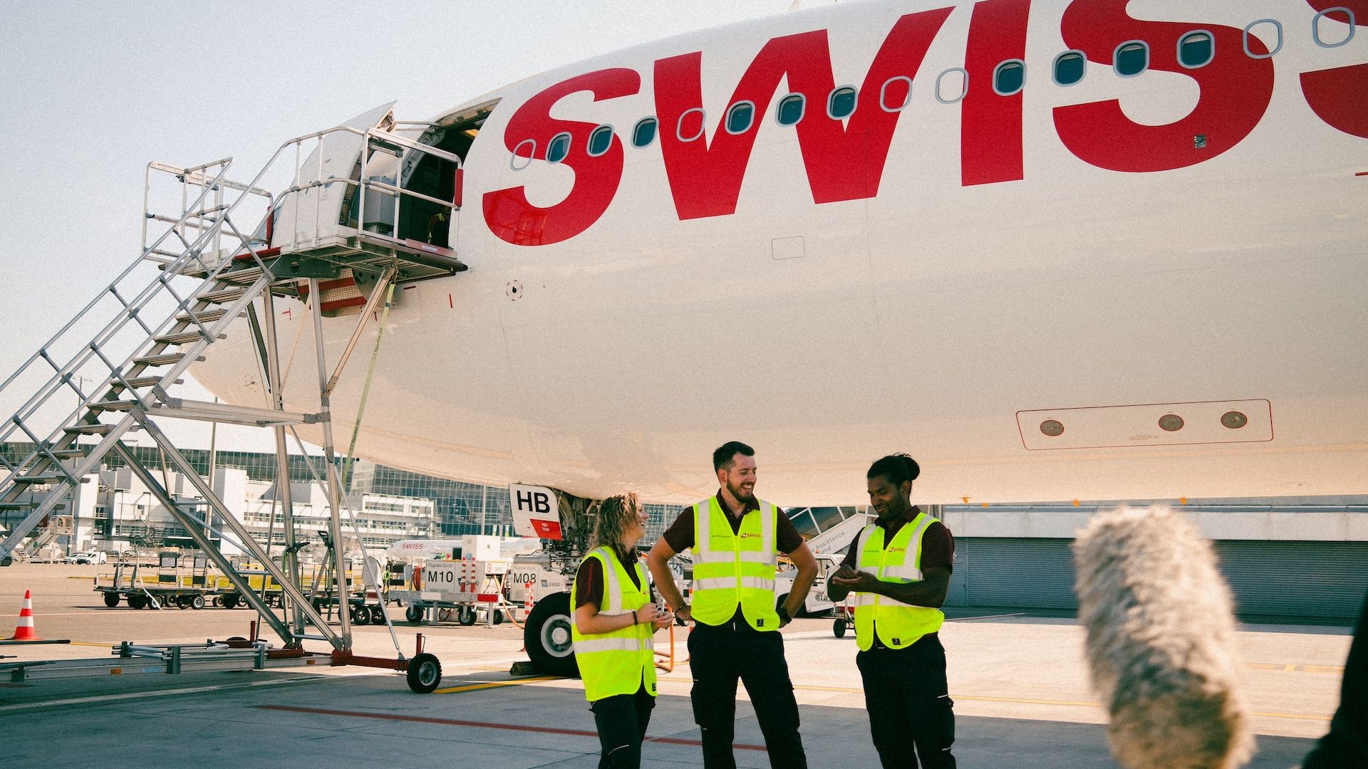 «HERE AT SWISS, I FOUND MY PLACE.»